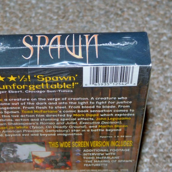 Spawn VHS 1997 Brand New Widescreen Collector's Edition Canadian - Picture 6 of 10